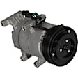 6513246 A/C Compressor Sold individually, 6-Groove Pulley, Without Stop/Start Feature; With Clutch Coil