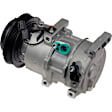 6513277 A/C Compressor, With Clutch, 6-Groove Pulley, 1.6L, 4Cyl, 65 Series