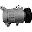 6513278 A/C Compressor, With Clutch, 6-Groove Pulley, 1.6L, 4Cyl