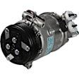 2015 Jaguar XF - A/C Compressor, With Clutch, 6-Groove Pulley, 3.0L 6Cyl, 65 Series