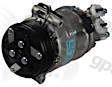 2015 Jaguar XF - A/C Compressor, With Clutch, 6-Groove Pulley, 3.0L 6Cyl, 65 Series