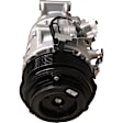 6513306 A/C Compressor, With Clutch, 7-Groove Pulley