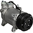 2019 BMW X3 - A/C Compressor, With Solenoid Clutch, With Clutch, 6-Groove Pulley, 2.0L 4Cyl, 65 Series