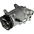 6513319 A/C Compressor, With Clutch, 6-Groove Pulley, 65 Series
