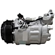 2017 BMW 540i - A/C Compressor, With Clutch, 6-Groove Pulley, 3.0L 6Cyl, 65 Series