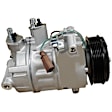 2018 Audi A7 Quattro - A/C Compressor, GAS, With Clutch, 6-Groove Pulley, 3.0L 6Cyl, 65 Series