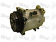 7512356 A/C Compressor, With Clutch, 4-Groove Pulley, 3.5L, 6Cyl, GPD A/C Compressor