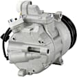 2013 Nissan GT-R - A/C Compressor, With Clutch, 7-Groove Pulley, 3.8L 6Cyl, GPD A/C Compressor