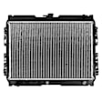 865C Radiator Sold individually, With Engine Oil Cooler, Without Low Coolant Sensor