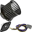 1992 Chevrolet K2500 - 3-Piece Kit Blower Motor, With Blower Wheel; 2311350; Resistor 1712157; Resistor Pigtail 1712895; ; Resistor; Resistor Pigtail; Bolt On Impellar
