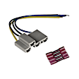 9311266 3-Piece Kit Blower Motor, Includes (1) Blower Motor, (1) Blower Motor Resistor and (1) HVAC Blower Motor Resistor Connector