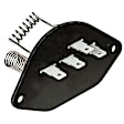 9311266 3-Piece Kit Blower Motor, Includes (1) Blower Motor, (1) Blower Motor Resistor and (1) HVAC Blower Motor Resistor Connector