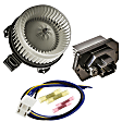 2011 Mazda CX-9 - 2-Piece Kit Blower Motor, 2311692; Resistor 1712179; Resistor Pigtail 1713124; Blower Motor; Resistor; Resistor Pigtail, Includes (1) Blower Motor and (1) Blower Motor Resistor