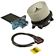 9311291 3-Piece Kit Blower Motor, Includes (1) Blower Motor, (1) Blower Motor Resistor and (1) HVAC Blower Motor Resistor Harness