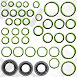 9411709 4-Piece Kit Direct Fit A/C Service Kit, 3-Piece Kit, Includes (1) A/C Accumulator, (1) A/C Orifice Tube, (1) A/C O-Ring and Gasket Seal Kit and (1) A/C Service Kit