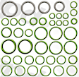 2005 Ford F-250 Super Duty - 3-Piece Kit A/C Service Kit, Accum/ Receiver Drier Kit; Front Exp Valve 3411247; Oring Seal Kit 1321255; Acum/ Drier 1411655  Includes (1) A/C Accumulator, (1) A/C Orifice Tube, and (1) A/C O-Ring and Gasket Seal Kit