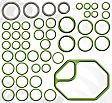 1991 Ford LTD Crown Victoria - 3-Piece Kit A/C Service Kit, Front Exp Valve 3411250; O-Ring Seal Kit 1321249; Acum/Drier 1411318  Includes (1) A/C Accumulator, (1) A/C Orifice Tube, and (1) A/C O-Ring and Gasket Seal Kit