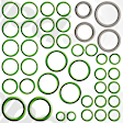 9433338 3-Piece Kit Direct Fit A/C Service Kit, 3-Piece Kit, Includes (1) Drier Desiccant Element, (1) A/C Expansion Valve and (1) A/C O-Ring and Gasket Seal Kit