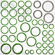 9433338 3-Piece Kit Direct Fit A/C Service Kit, 3-Piece Kit, Includes (1) Drier Desiccant Element, (1) A/C Expansion Valve and (1) A/C O-Ring and Gasket Seal Kit
