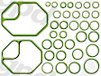 1992 BMW M5 - 3-Piece Kit A/C Service Kit, Front Exp Valve 3411266; O-Ring Seal Kit 1321307; Acum/Drier 1411469  Includes (1) A/C Receiver Drier, (1) A/C Expansion Valve, and (1) A/C O-Ring and Gasket Seal Kit
