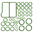 2011 Kia Rio - 3-Piece Kit A/C Service Kit, Front Exp Valve 3411502; O-Ring Seal Kit 1321323; Acum/Drier 1411823  Includes (1) Drier Desiccant Element, (1) A/C Expansion Valve, and (1) A/C O-Ring and Gasket Seal Kit