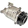9611254 A/C Compressor, With Clutch, 6-Groove Pulley, 1.8L, 4Cyl