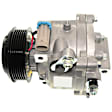 9611256A A/C Compressor, With Clutch, 6-Groove Pulley, 1.4L, 4Cyl, GPD OE Replacement