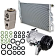 9611280A A/C Compressor, With Clutch, 6-Groove Pulley, 3.6L, 6Cyl