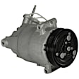9611291 A/C Compressor, With Clutch, 5-Groove Pulley, 2.5L, 4Cyl