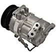 9611323A A/C Compressor, With Clutch, 6-Groove Pulley, 1.8L, 4Cyl, GPD A/C Compressor