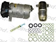 9611603 A/C Compressor Kit, Includes (1) A/C Compressor, (1) A/C Accumulator, (1) A/C Orifice Tube, (1) A/C O-Ring and Gasket Seal Kit