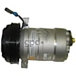 1995 Buick LeSabre - 5-Piece Kit A/C Compressor, With Clutch, 6-Groove Pulley, 3.8L, includes (1) A/C Compressor, (1) A/C Condenser, and (1) A/C Service Kit (A/C Accumulator, A/C Orifice Tube, and A/C O-Ring and Gasket Seal Kit)