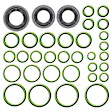 9611613 4-Piece Kit A/C Compressor, With Clutch, 6-Groove Pulley, Includes (1) A/C Compressor, (1) A/C Accumulator, (1) A/C Orifice Tube and (1) A/C O-Ring and Gasket Seal Kit