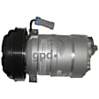 9611628 A/C Compressor, With Clutch, 6-Groove Pulley, 3.8L, 6Cyl