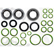 1997 Chevrolet Astro - 4-Piece Kit A/C Compressor, Without Rear Air Conditioning; 5 Groove; H; Front Exp Valve 3411243; Oring Seal Kit 132127; Acum/ Drier 141134; 511337, With Clutch, 6-Groove Pulley, 4.3L 6Cyl