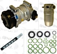 9611641 4-Piece Kit A/C Compressor, With Clutch, 6-Groove Pulley, Includes (1) A/C Compressor, (1) A/C Accumulator, (1) A/C Orifice Tube and (1) A/C O-Ring and Gasket Seal Kit