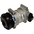 1999 GMC K1500 - 5-Piece Kit A/C Compressor, 6 Groove; H6; Front Exp Valve 3411249; Oring Seal Kit 1321277; 6511339; Acum/ Drier 1411365; Condenser 4720C, With Clutch, 6-Groove Pulley, 5.0L 8Cyl, GPD OE Replacement
