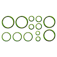 9611684 4-Piece Kit A/C Compressor, With Clutch, 1-Groove Pulley, Includes (1) A/C Compressor, (1) A/C Accumulator, (1) A/C Orifice Tube and (1) A/C O-Ring and Gasket Seal Kit