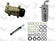 9611750 4-Piece Kit A/C Compressor, With Clutch, 4-Groove Pulley, Includes (1) A/C Compressor, (1) A/C Accumulator, (1) A/C Orifice Tube and (1) A/C O-Ring and Gasket Seal Kit