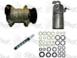9611753 4-Piece Kit A/C Compressor, With Clutch, 6-Groove Pulley, Includes (1) A/C Compressor, (1) A/C Accumulator, (1) A/C Orifice Tube and (1) A/C O-Ring and Gasket Seal Kit