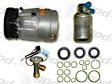 9611769 A/C Compressor, With Clutch, 5-Groove Pulley, 2.4L, 4Cyl
