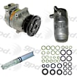 9611786 A/C Compressor Kit, Includes (1) A/C Compressor, (1) A/C Accumulator, (1) A/C Orifice Tube, (1) A/C O-Ring and Gasket Seal Kit