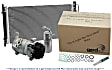 2008 Hummer H2 - 4-Piece Kit A/C Compressor, 4 Groove; O-Ring Seal Kit 1321272; Front Exp Valve 3411249; 6511414; Acum/Drier 1411647; 10S20F; Without Rear A.C., With Clutch, 4-Groove Pulley, 6.2L 8Cyl