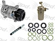 9611810 A/C Compressor, With Clutch, 4-Groove Pulley, 8.1L, 8Cyl