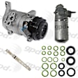 9611820 GPD A/C Compressor Kit, With Clutch, 4-Groove Pulley, 8 Cyl., 4.8/5.3/6.0L Engine, includes A/C Accumulator, A/C Orifice Tube, and A/C O-Ring and Gasket Seal Kit