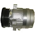 9612181 A/C Compressor, With Clutch, 6-Groove Pulley, 3.1L, 6Cyl