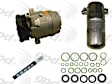 9612206 A/C Compressor Kit, Includes (1) A/C Compressor, (1) A/C Accumulator, (1) A/C Orifice Tube, (1) A/C O-Ring and Gasket Seal Kit