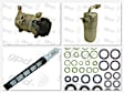 9613221 4-Piece Kit A/C Compressor, With Clutch, 4-Groove Pulley, Includes (1) A/C Compressor, (1) A/C Accumulator, (1) A/C Orifice Tube and (1) A/C O-Ring and Gasket Seal Kit