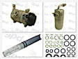 9613312 4-Piece Kit A/C Compressor, With Clutch, 4-Groove Pulley, Includes (1) A/C Compressor, (1) A/C Accumulator, (1) A/C Orifice Tube and (1) A/C O-Ring and Gasket Seal Kit