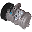 2009 Hummer H3 - 4-Piece Kit A/C Compressor, With Clutch, 6-Groove Pulley, 3.7L 5Cyl, Includes (1) A/C Compressor, (1) A/C Receiver Drier, (1) A/C Expansion Valve and (1) A/C O-Ring and Gasket Seal Kit